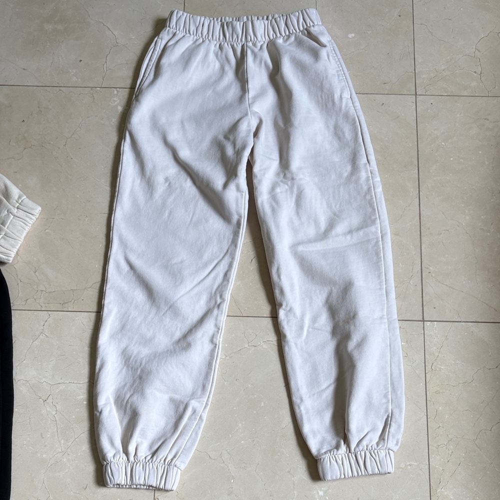 Brandy Melville White Sweatpants